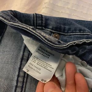 Size 27 inch waist boot cut jeans